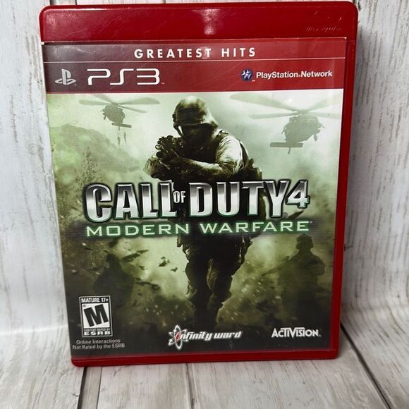 Call of Duty 4 Modern Warfare Greatest Hits PS3 - Picture 1 of 5